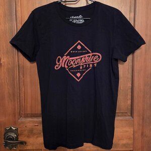 Men's Black Moonshine Spirit T-Shirt- Size M